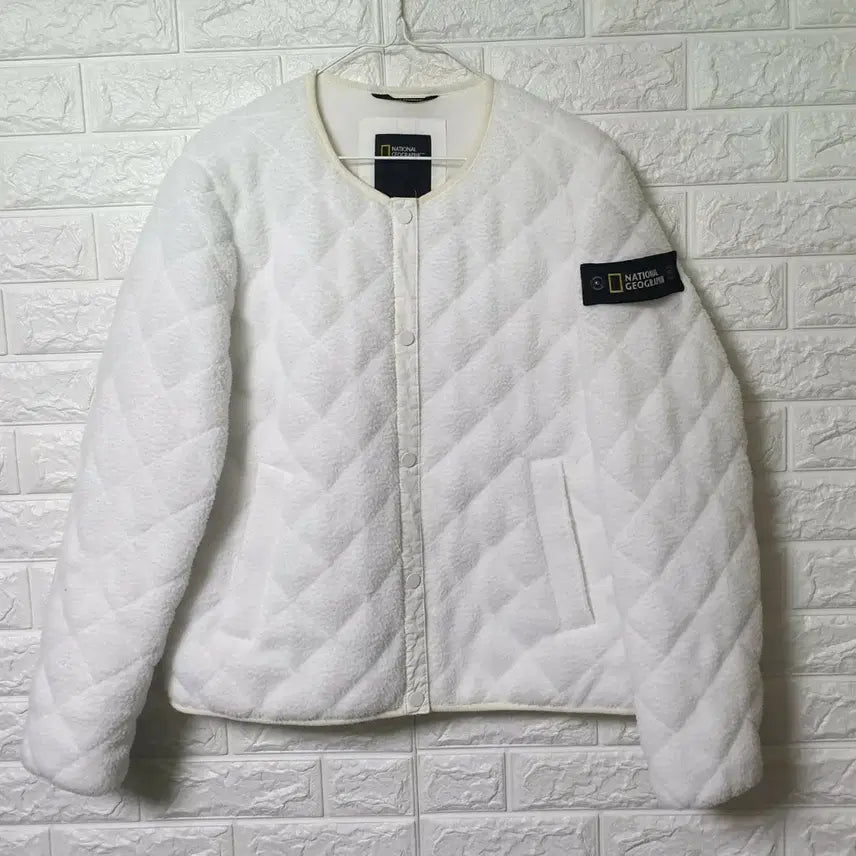 [BUNJANG] National Geographic Quilted Fleece Jacket / 내셔널지오그래픽 퀄팅 후리스자켓 판매합니다