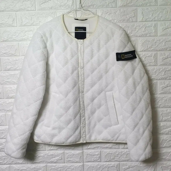 [BUNJANG] National Geographic Quilted Fleece Jacket / 내셔널지오그래픽 퀄팅 후리스자켓 판매합니다