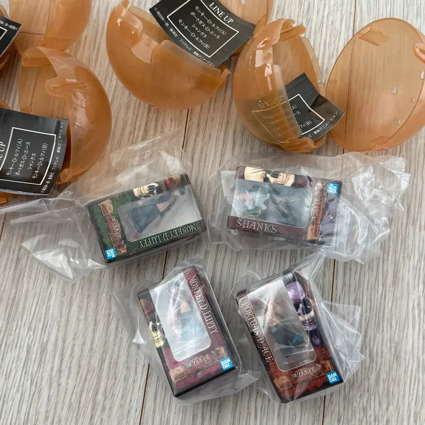 [BUNJANG] Unopened DXF Mini Figure Collection Bundle Set / 미개봉 4종 일괄 원피스 DXF 미니 피규어 컬렉션 가챠