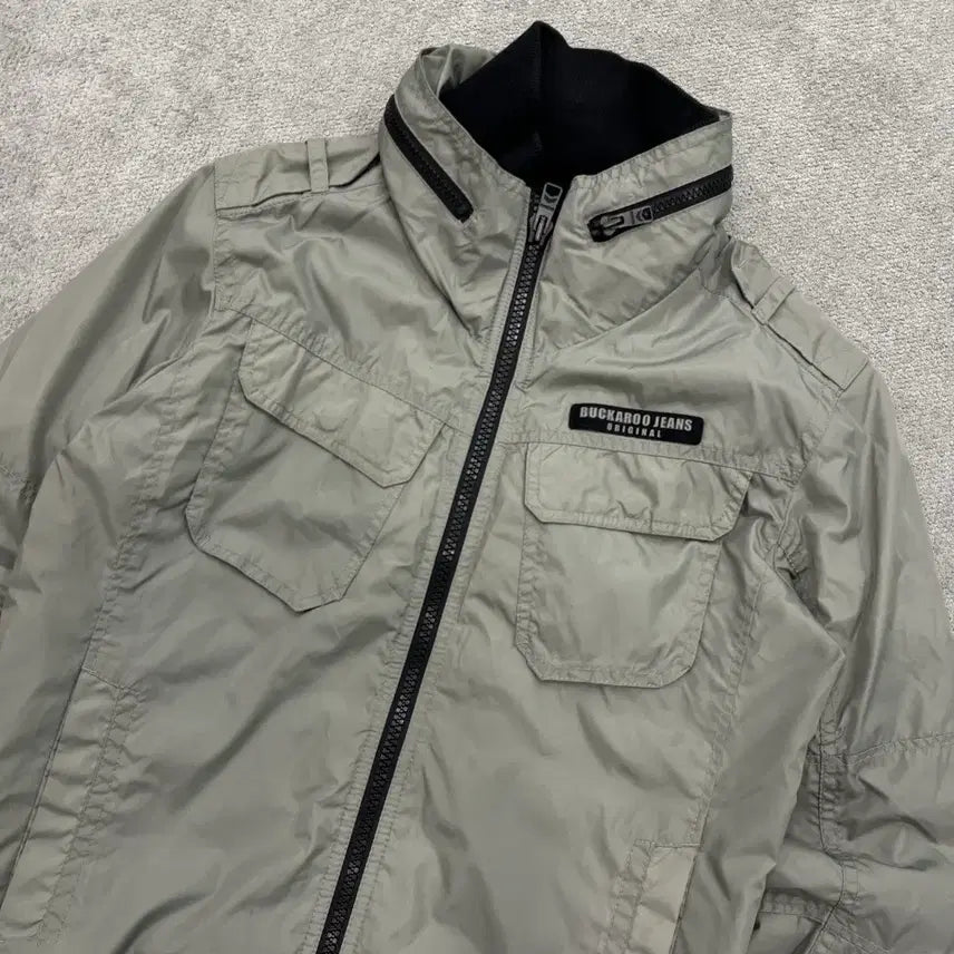 [BUNJANG] Buckaroo Nylon High-Neck Windbreaker Jacket / L 버커루 나일론 하이넥 바람막이 자켓