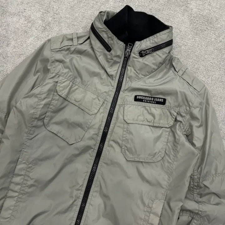 [BUNJANG] Buckaroo Nylon High-Neck Windbreaker Jacket / L 버커루 나일론 하이넥 바람막이 자켓