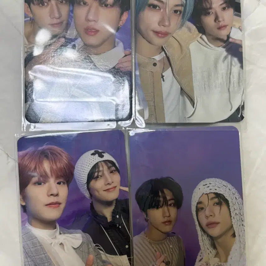 [BUNJANG] Stray Kids Unit Photocard Bundle Set / 스키즈 락 유닛포카 4장 일괄