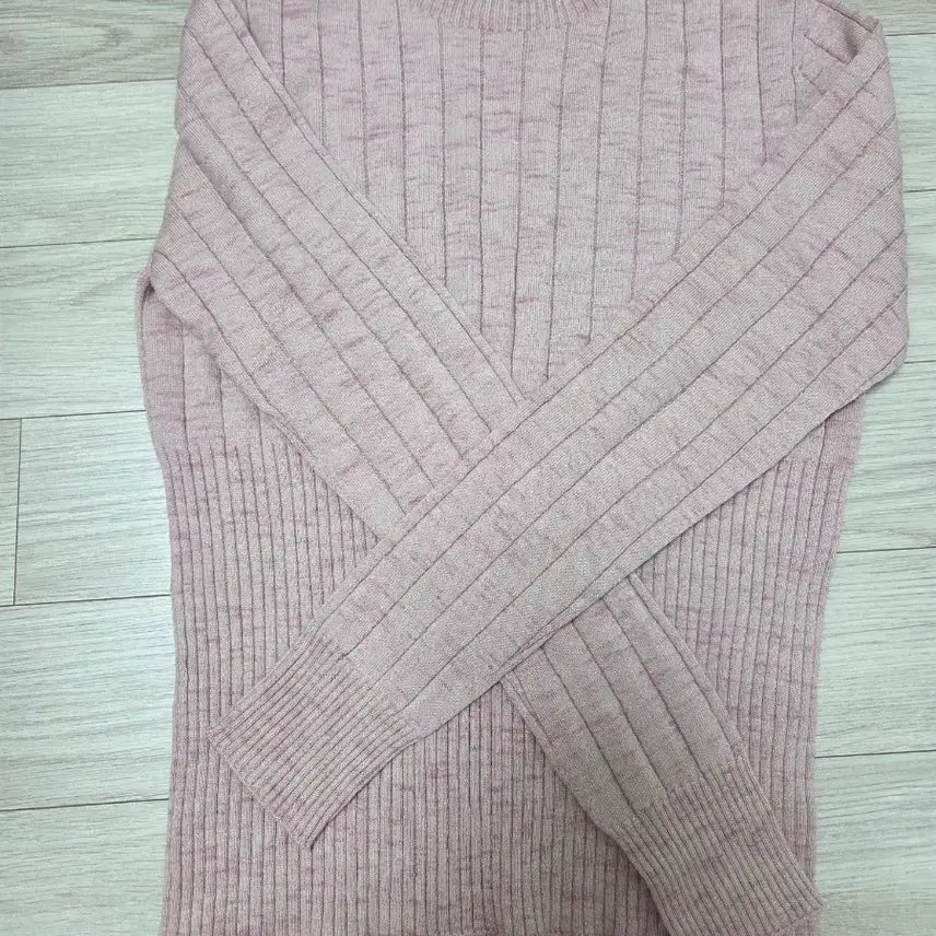 [BUNJANG] Blanchot Daisy Knit Top &amp; Skirt Set / 블랑쇼 데이지 니트 탑 니트 스커트 핑크베이지 베이지