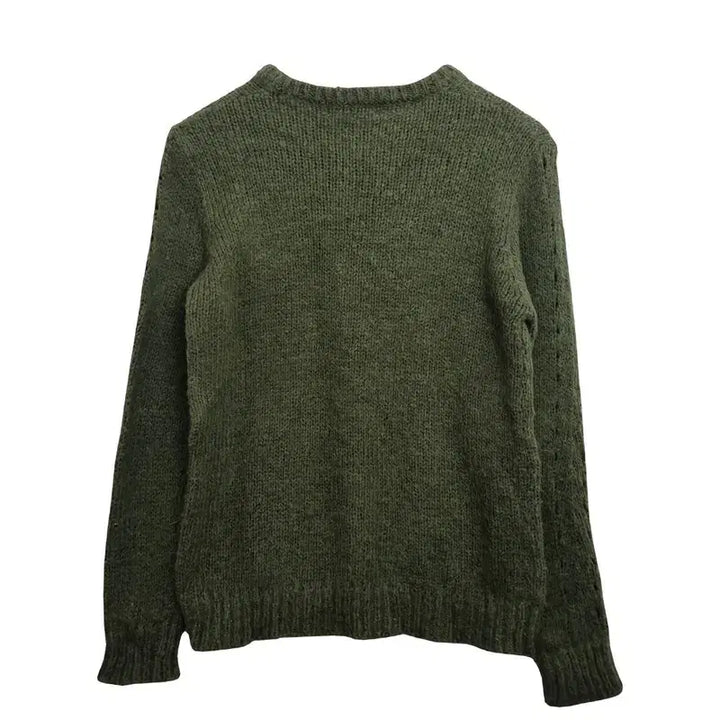 [BUNJANG] ROGICA Khaki Knit Sweater / ROGICA 카키 니트 [L] 빈티지 구제 레트로 겨울 스웨터 /