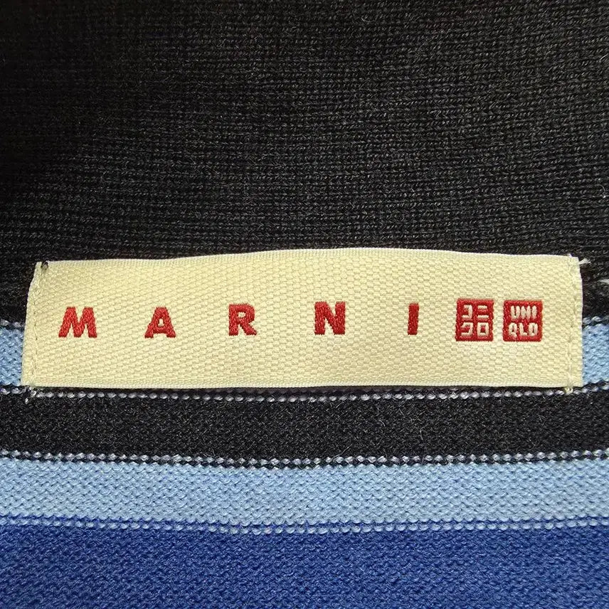 [BUNJANG] Marni x Uniqlo Striped Crop Cardigan (M) / 마르니x유니클로 스트라이프 크롭 가디건/여성(M)/ST3167/새상품수준