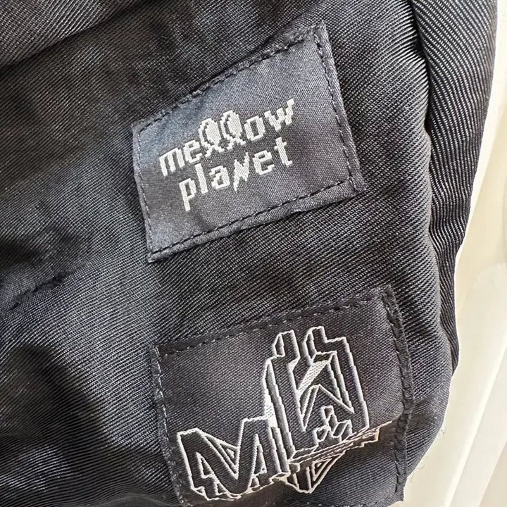 [BUNJANG] mellow planet Black Backpack / mellow planet 블랙 백팩