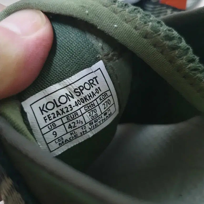 [BUNJANG] Kolon Sport Dragon 2 Hiking Sandals 270 / 코오롱스포츠 드래곤2 하이킹 샌들 270