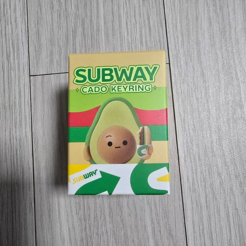 [BUNJANG] Subway Avocado Cola Figure Keychain / 서브웨이 아보카도 콜라 피규어 키링