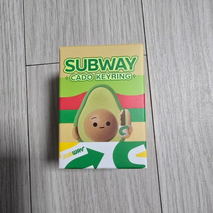 [BUNJANG] Subway Avocado Cola Figure Keychain / 서브웨이 아보카도 콜라 피규어 키링