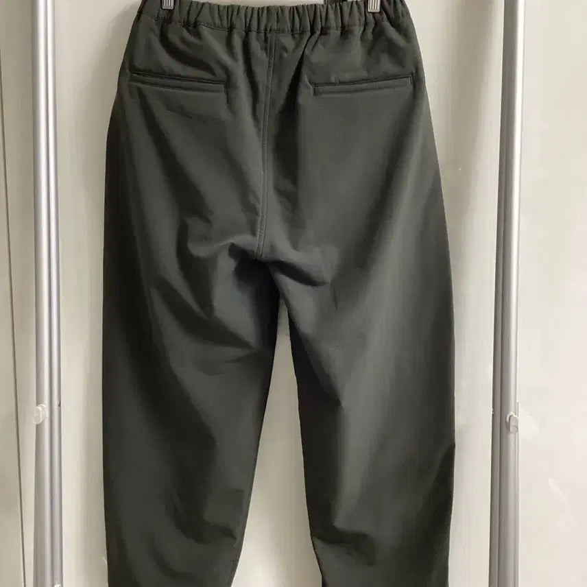 [BUNJANG] MUJI Labo Fleece Lined Wide Pants Khaki / 무인양품 라보 안감 기모 와이드팬츠 카키 (정가 89,900원)