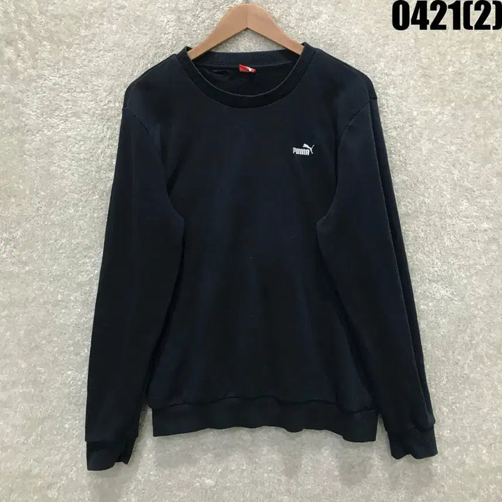 [BUNJANG] Puma Black Crewneck Sweatshirt - Men&