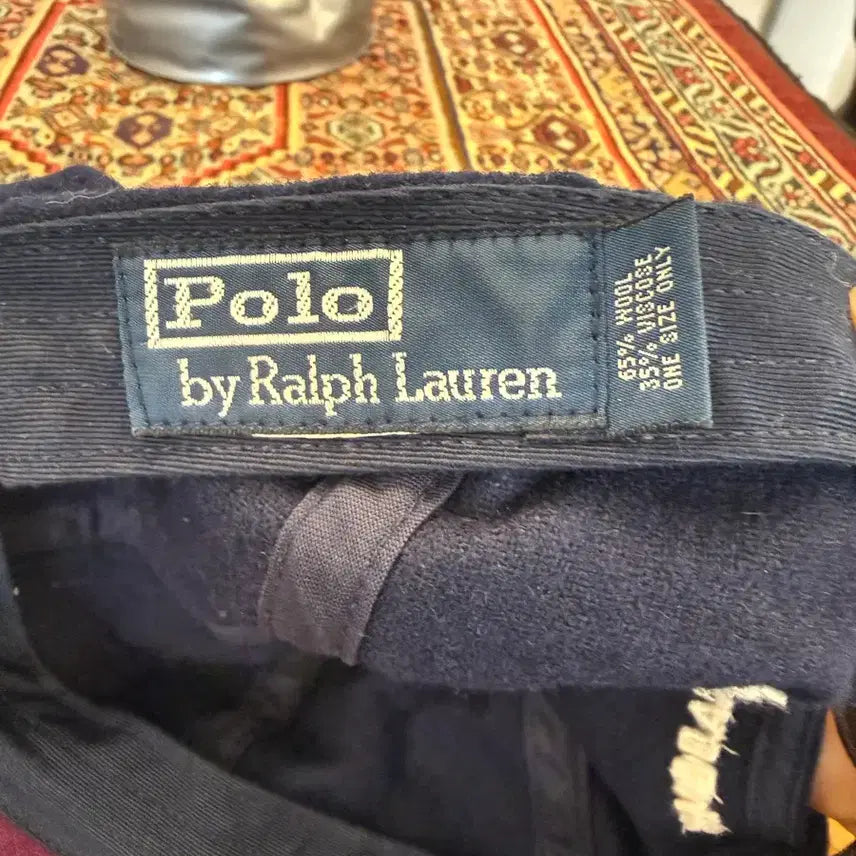[BUNJANG] Polo Ralph Lauren Wool Two-Tone Academy Cap / 폴로 랄프로렌 울 투톤캡 레어템