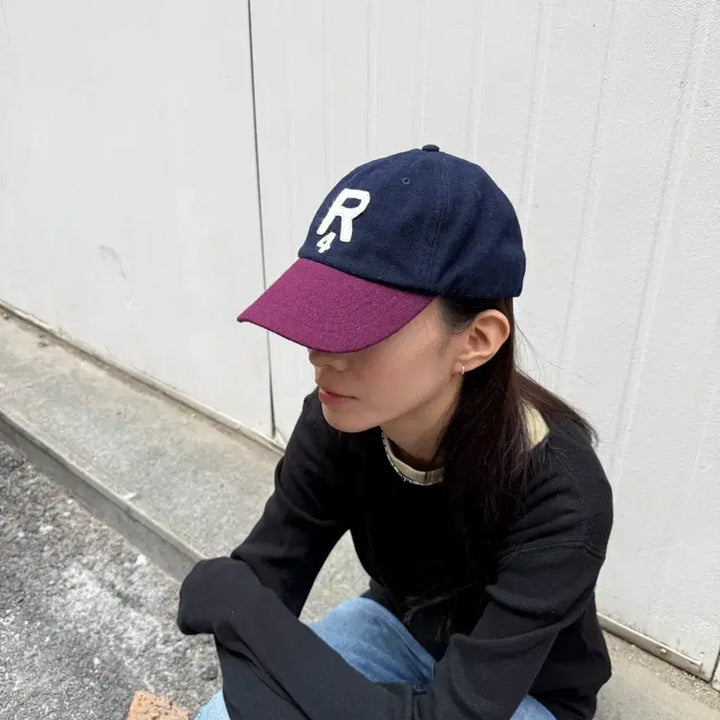 [BUNJANG] Polo Ralph Lauren Wool Two-Tone Academy Cap / 폴로 랄프로렌 울 투톤캡 레어템