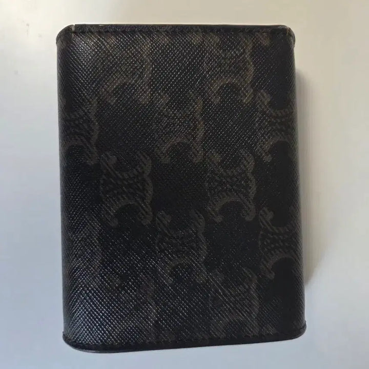 [BUNJANG] Celine Triomphe Canvas Flap Wallet Brown / 셀린느 트리옹프 캔버스 플랩 지갑 브라운 금장 / 구성O