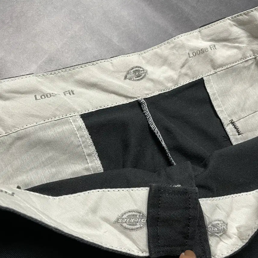 [SOLD OUT] DICKIES 디키즈 빈티지 블랙 더블니 워크 팬츠 A00835