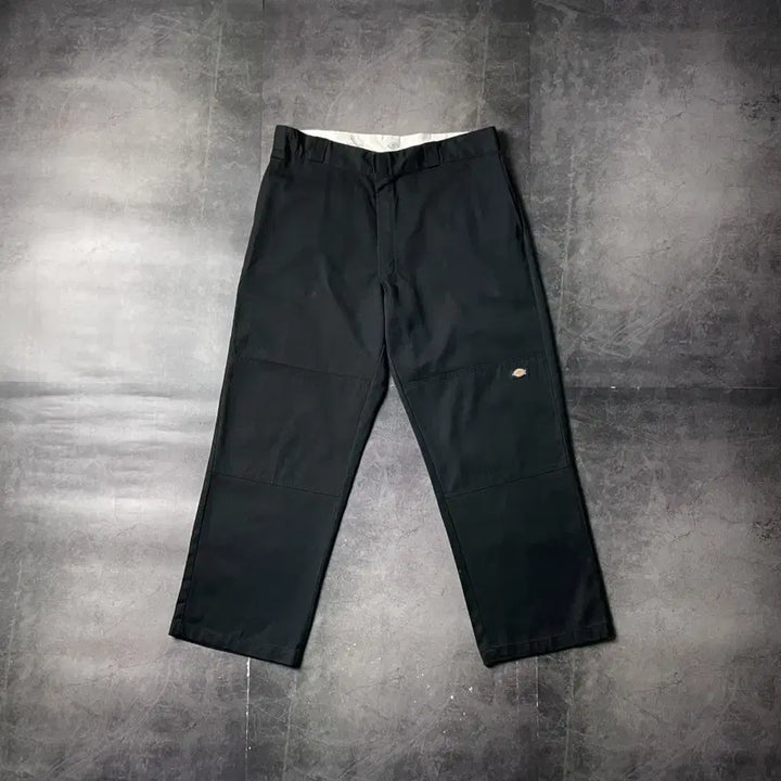 [SOLD OUT] DICKIES 디키즈 빈티지 블랙 더블니 워크 팬츠 A00835