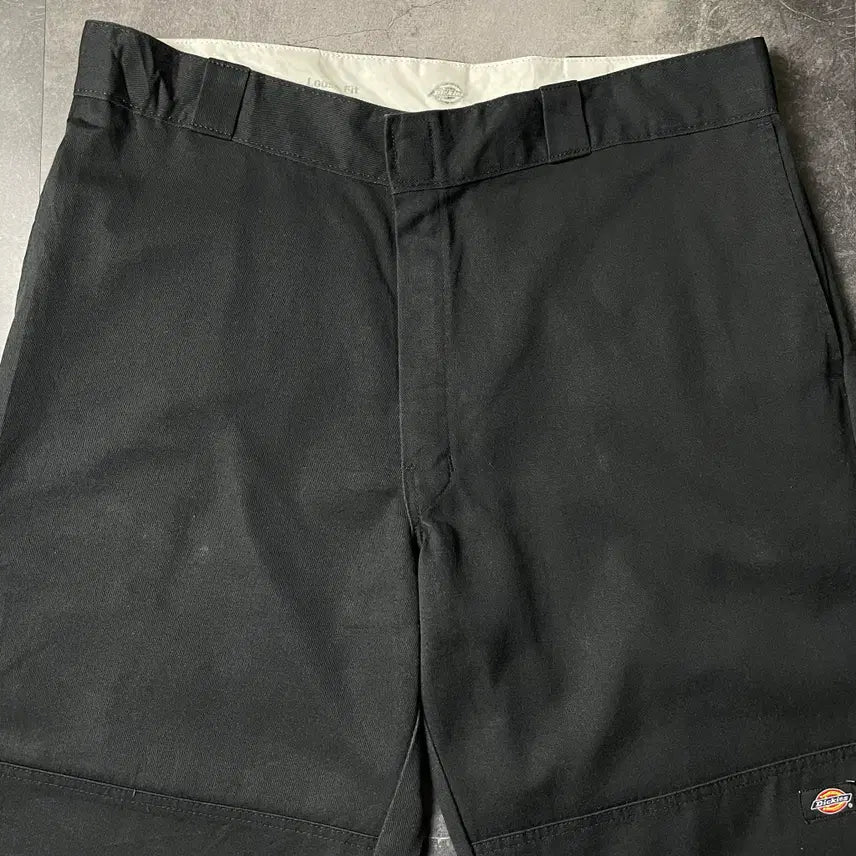 [SOLD OUT] DICKIES 디키즈 빈티지 블랙 더블니 워크 팬츠 A00835