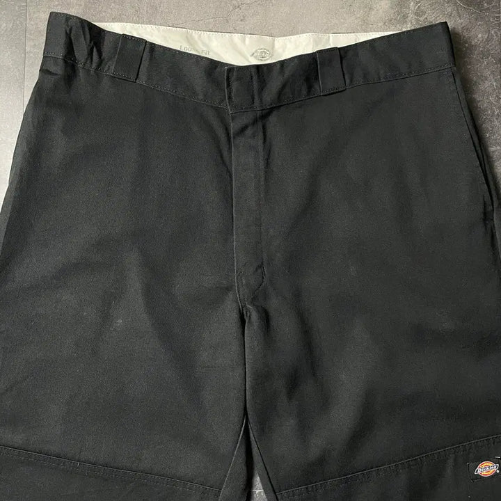 [SOLD OUT] DICKIES 디키즈 빈티지 블랙 더블니 워크 팬츠 A00835