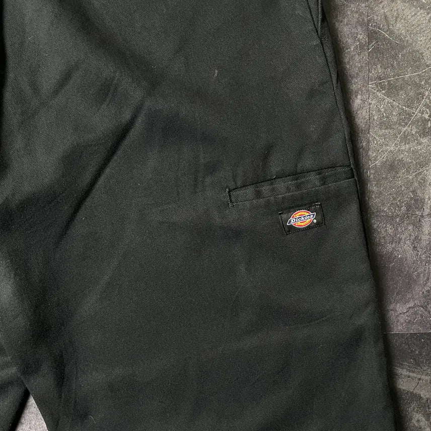 [SOLD OUT] DICKIES 디키즈 빈티지 블랙 더블니 워크 팬츠 A00835