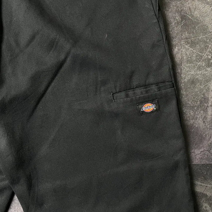 [SOLD OUT] DICKIES 디키즈 빈티지 블랙 더블니 워크 팬츠 A00835