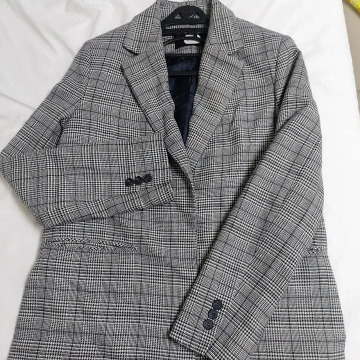 [BUNJANG] DeWL Spring/Autumn Check Loose Fit Jacket / 듀엘봄가을자켓 체크루즈핏자켓55