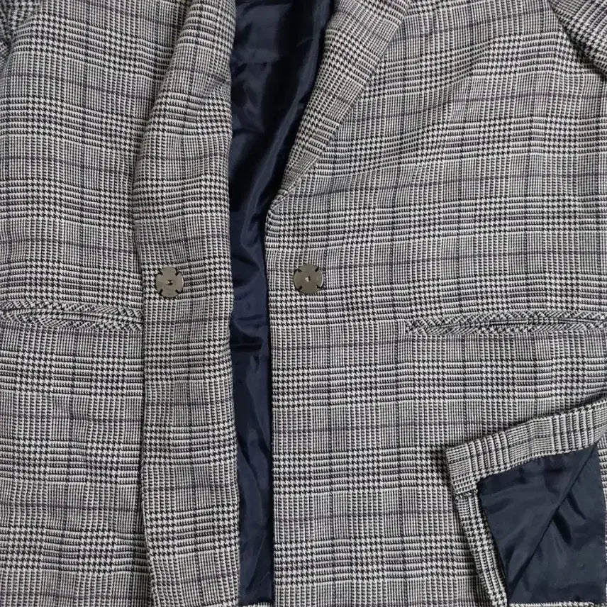 [BUNJANG] DeWL Spring/Autumn Check Loose Fit Jacket / 듀엘봄가을자켓 체크루즈핏자켓55