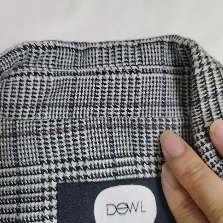 [BUNJANG] DeWL Spring/Autumn Check Loose Fit Jacket / 듀엘봄가을자켓 체크루즈핏자켓55