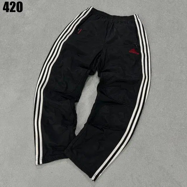 [BUNJANG] Adidas Black Training Suit Set / 아디다스 블랙 트레이닝복 세트