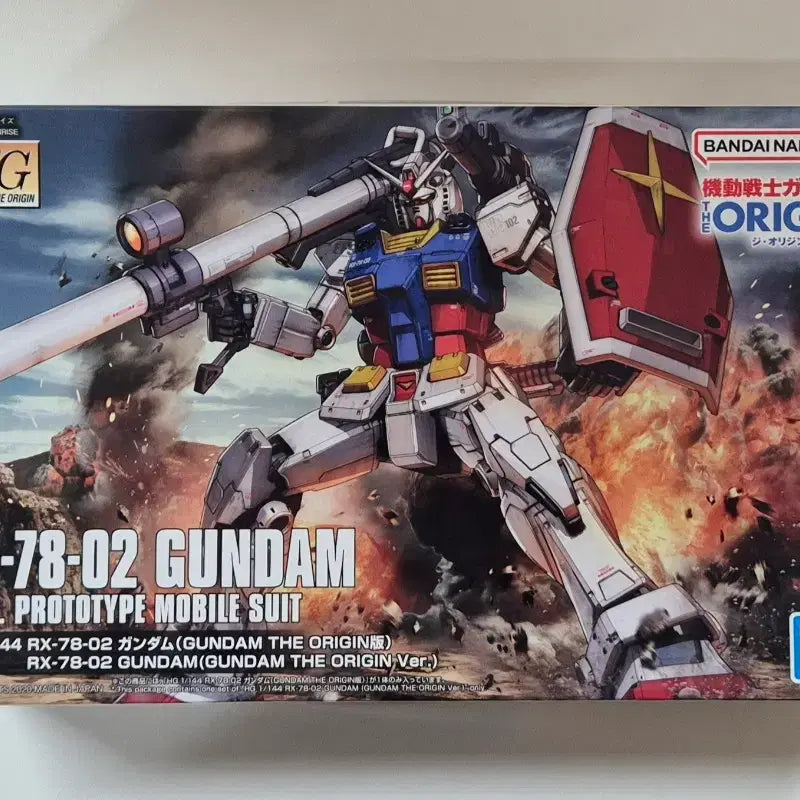 [BUNJANG] Bandai HG RX-78-2 First Gundam (The Origin) / 반다이 [HG] RX-78-2 퍼스트 건담 (디 오리진)