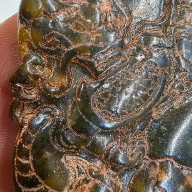 [BUNJANG] Jade Dragon and Phoenix Green Jade / 고옥에강옥 용봉황제녹옥