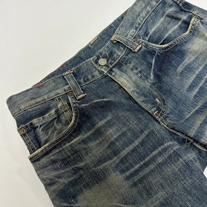 [BUNJANG] EDWIN 511RV Rebel Vintage Denim Jeans / 에드윈(EDWIN) 511RV 레벨 빈티지 워싱 데님