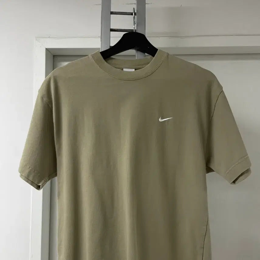 [BUNJANG] Nike NRG Beige Short Sleeve T-shirt / 나이키 NRG 반팔 티셔츠 베이지 S