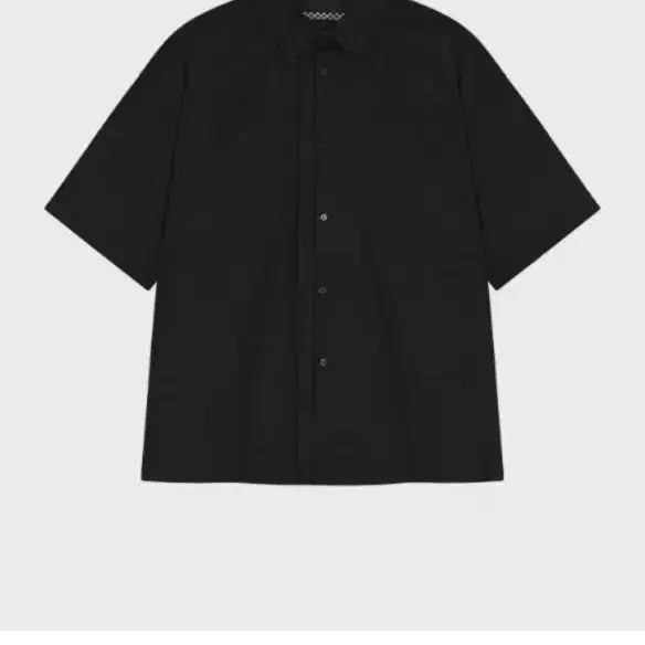 [BUNJANG] Junnue S16 Black Short Sleeve Shirt / 준느 S16 블랙 반팔 셔츠 m사이즈