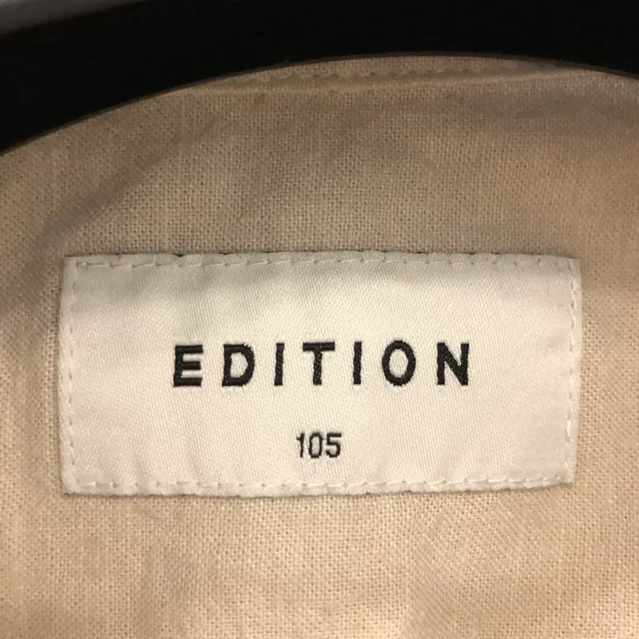 [BUNJANG] Edition Linen Blend Shirt / EDITION 에디션 린넨혼방셔츠 105