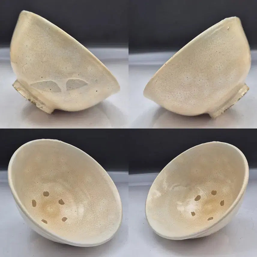 [BUNJANG] Chungwoon Ceramic Lee Joon-hee Buncheong Tea Bowl / 청운요 청봉 이준희 선생 - 분청댓잎다완/