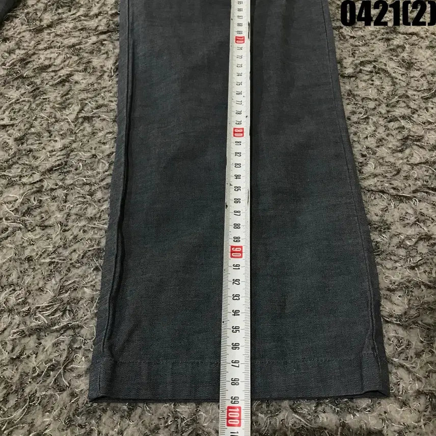 [SOLD OUT] 빈폴 청색 면바지 남성 바지 32