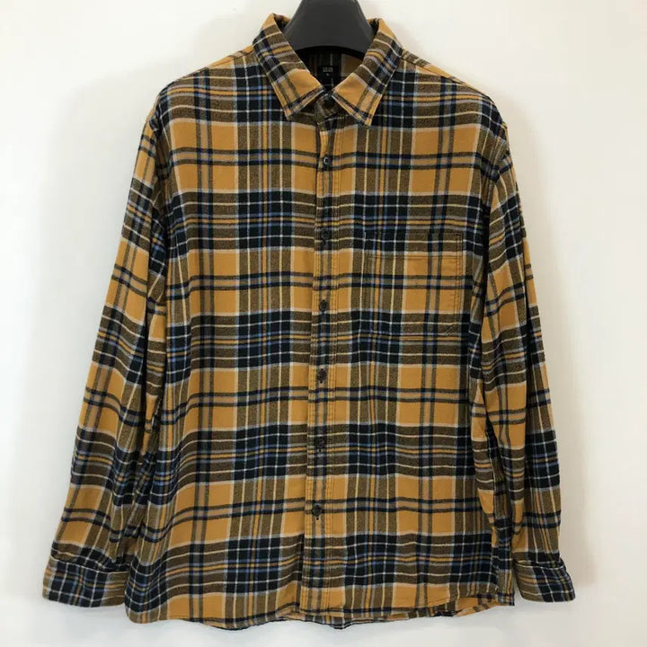[BUNJANG] Uniqlo Flannel Cotton Shirt XL / 유니클로 플란넬 코튼셔츠 XL