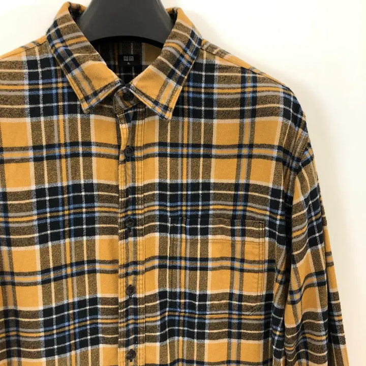 [BUNJANG] Uniqlo Flannel Cotton Shirt XL / 유니클로 플란넬 코튼셔츠 XL