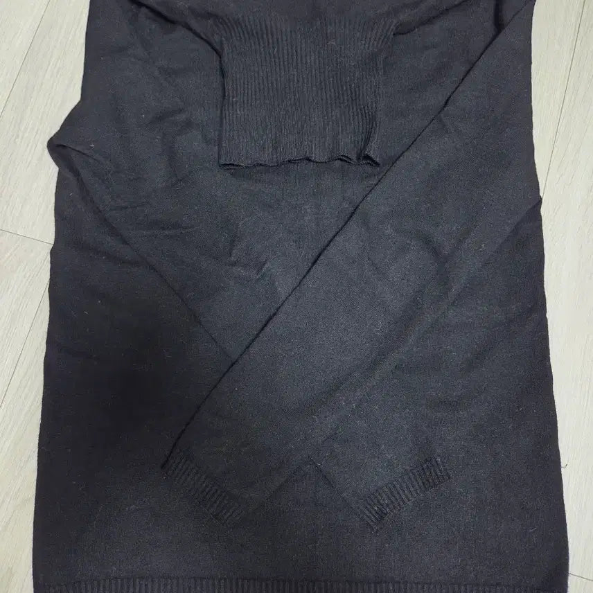 [BUNJANG] Blancshow Lumiere Me Turtleneck Knit Sweater Black S / 블랑쇼 르미에르메 터틀넥 니트 블랙 s