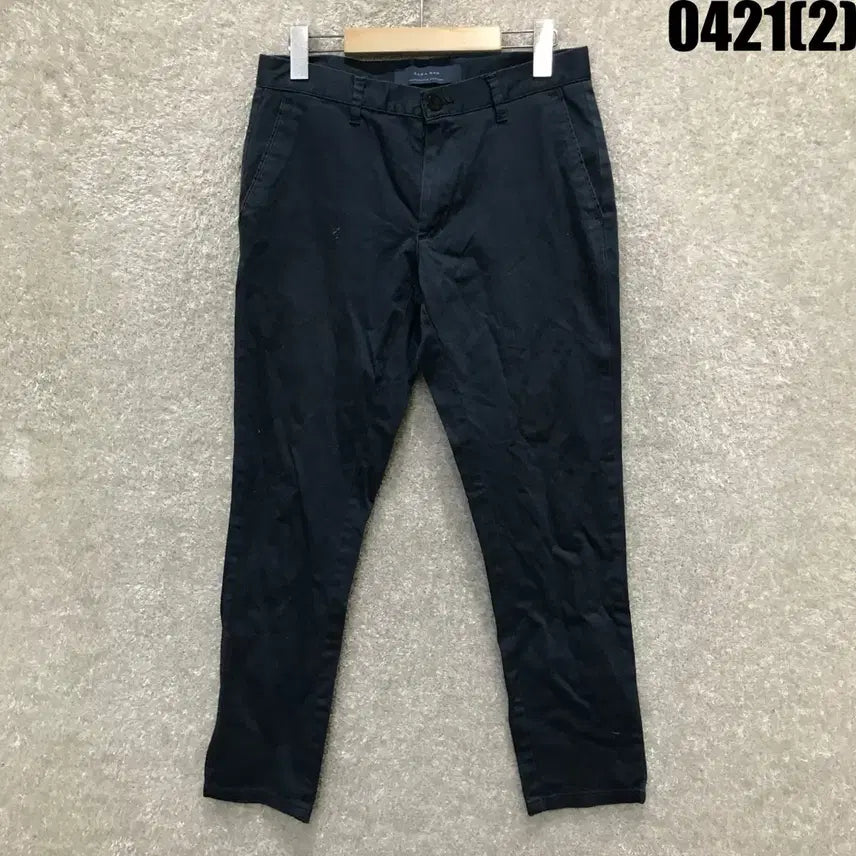 [BUNJANG] ZARA Black Slacks Pants Size 30 / 자라 ZARA 블랙 슬랙스 바지 30