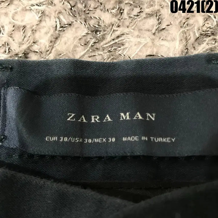 [BUNJANG] ZARA Black Slacks Pants Size 30 / 자라 ZARA 블랙 슬랙스 바지 30