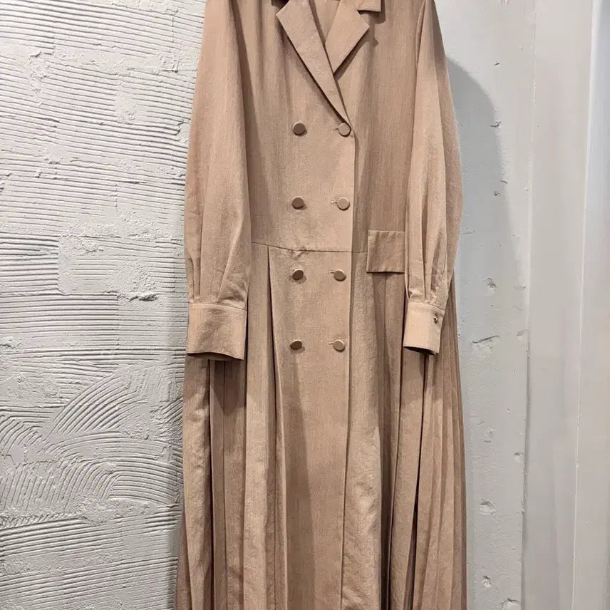[SOLD OUT] 보웬 더블버튼 롱원피스