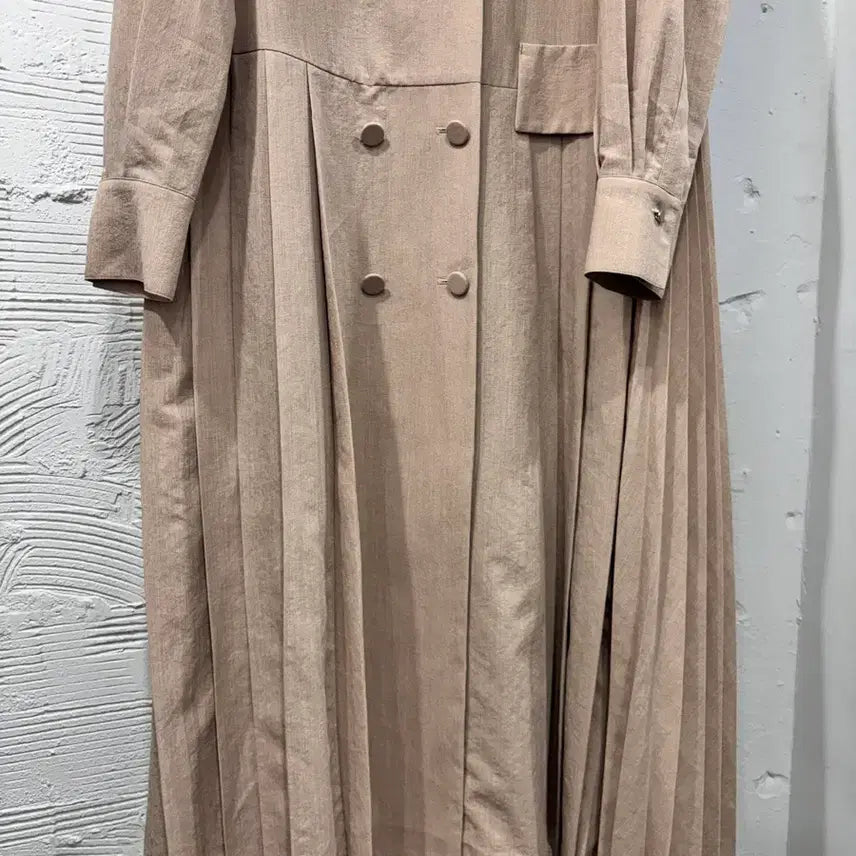 [SOLD OUT] 보웬 더블버튼 롱원피스
