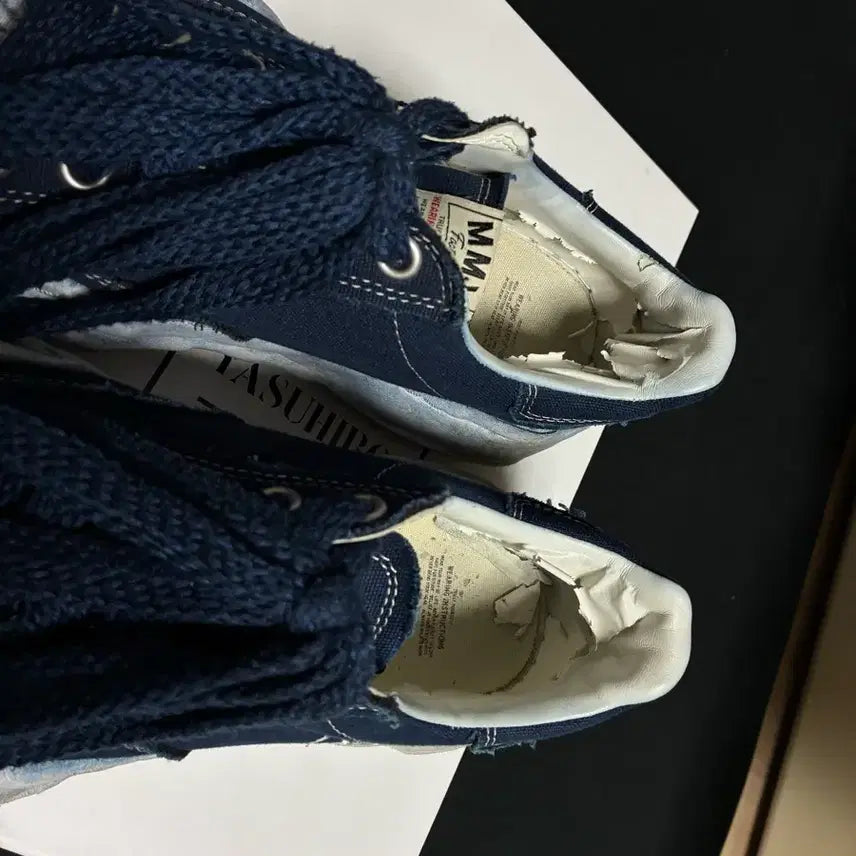 [BUNJANG] Mihara Yasuhiro Blakey 40 Blue Sneakers / (정품) 미하라 야스히로 블레이키 40 블루