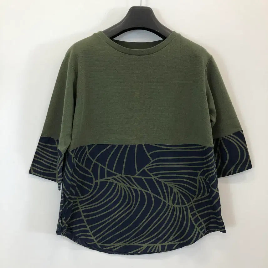 [BUNJANG] COS Patterned Three-Quarter Sleeve Shirt / COS 코스 패턴 7부셔츠 S