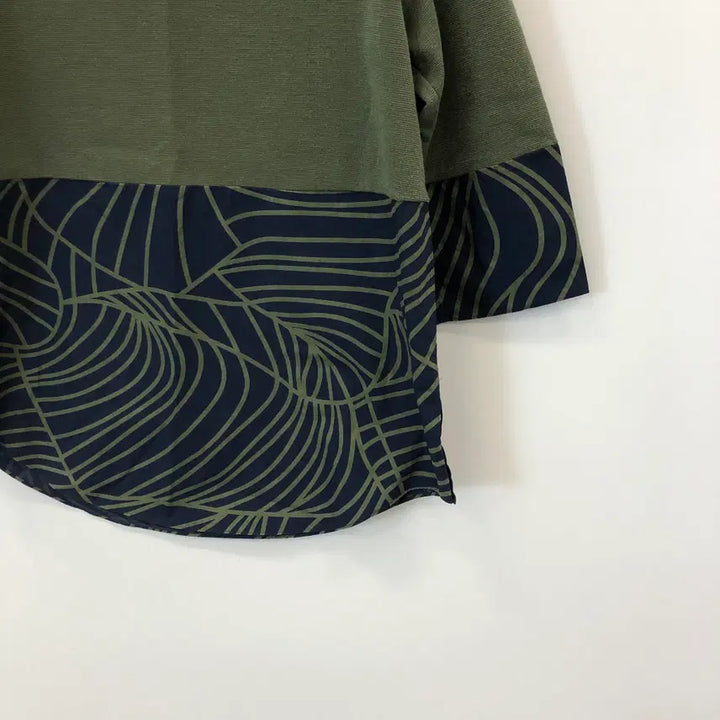 [BUNJANG] COS Patterned Three-Quarter Sleeve Shirt / COS 코스 패턴 7부셔츠 S