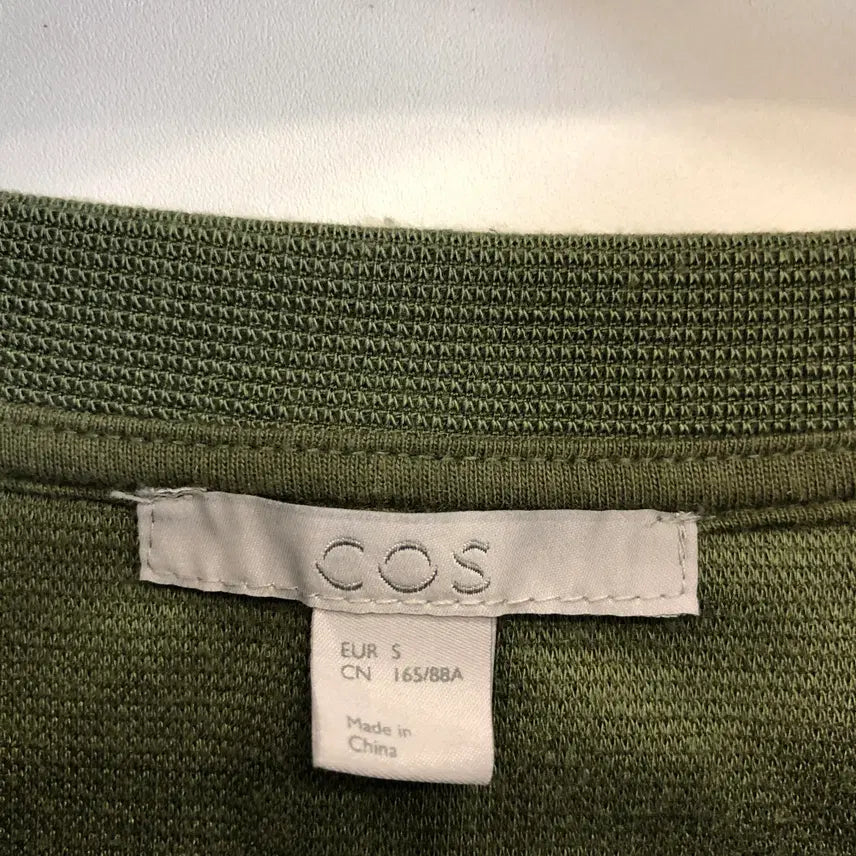 [BUNJANG] COS Patterned Three-Quarter Sleeve Shirt / COS 코스 패턴 7부셔츠 S