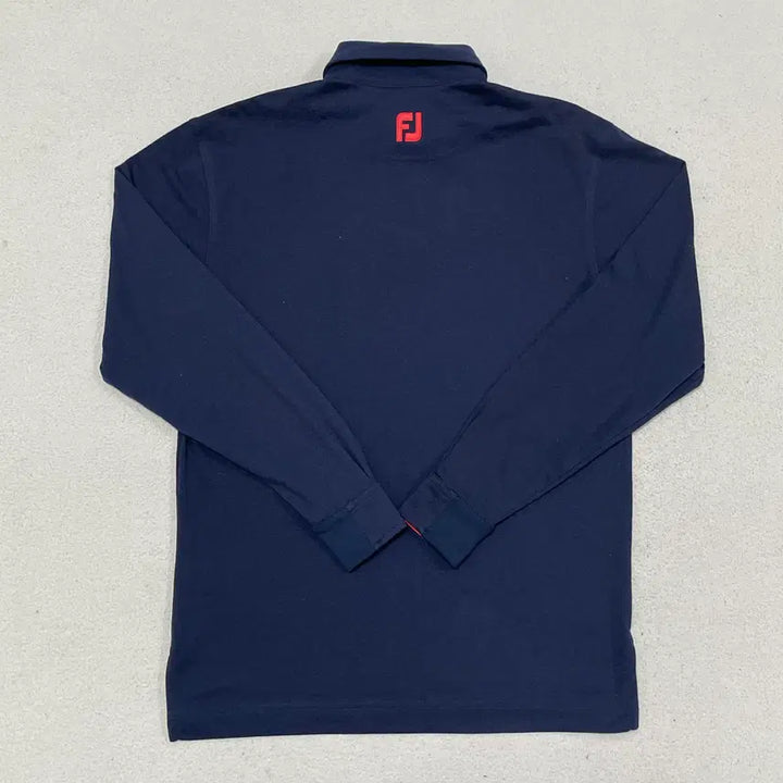 [BUNJANG] Footjoy Golf Long Sleeve Polo Shirt / M 풋조이 골프 기능성 긴팔 카라티셔츠 0421-1