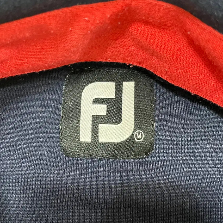 [BUNJANG] Footjoy Golf Long Sleeve Polo Shirt / M 풋조이 골프 기능성 긴팔 카라티셔츠 0421-1