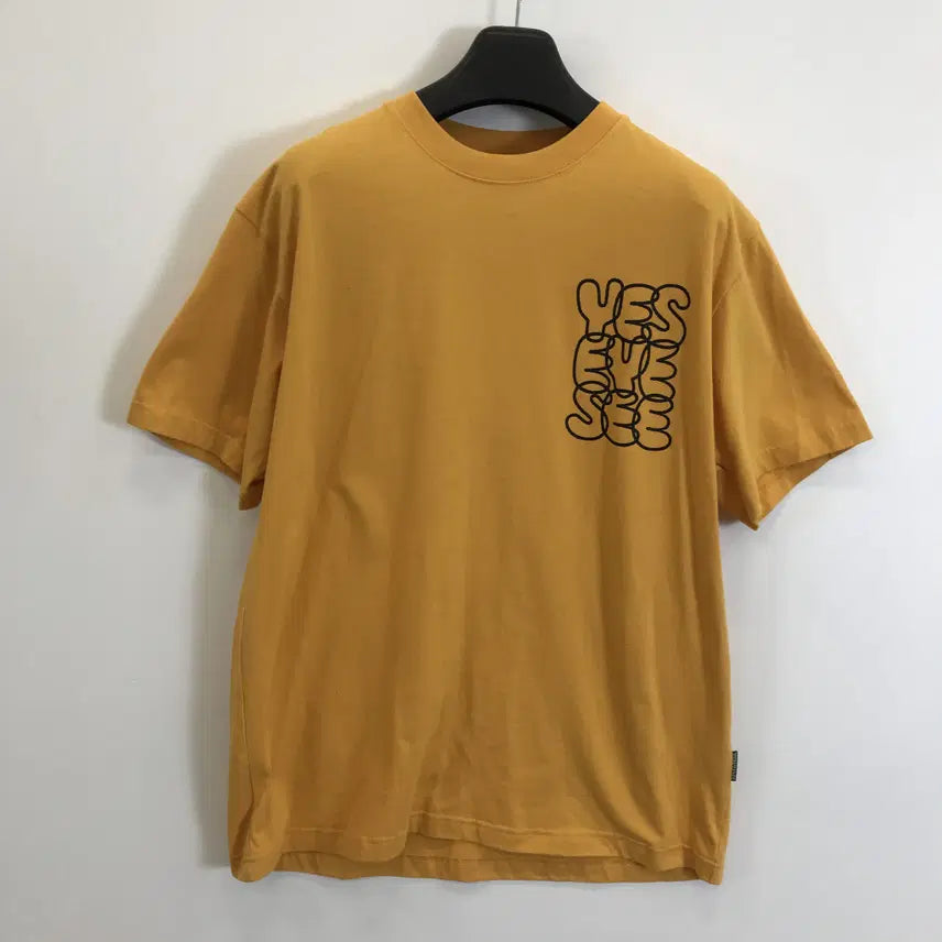 [BUNJANG] YESEYESEE Yellow T-shirt [L] / 예스아이씨 YESEYESEE 반팔티셔츠 [L]